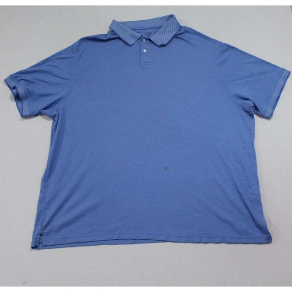 Rounde Tree & Yorke Blue Polo Shirt Travel Smart Size 4XT
